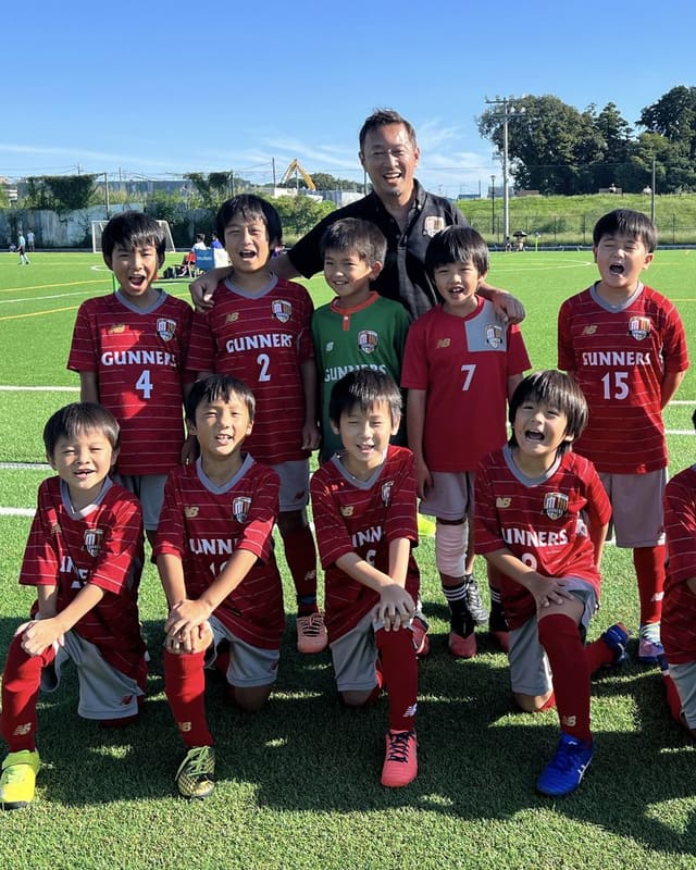 FC市川GUNNERSの選手たちと幸野健一